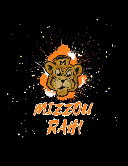 Mizzou Rah T-shirt - Black