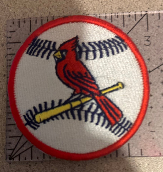 Patch - Cardinals Baseball (Iron On)